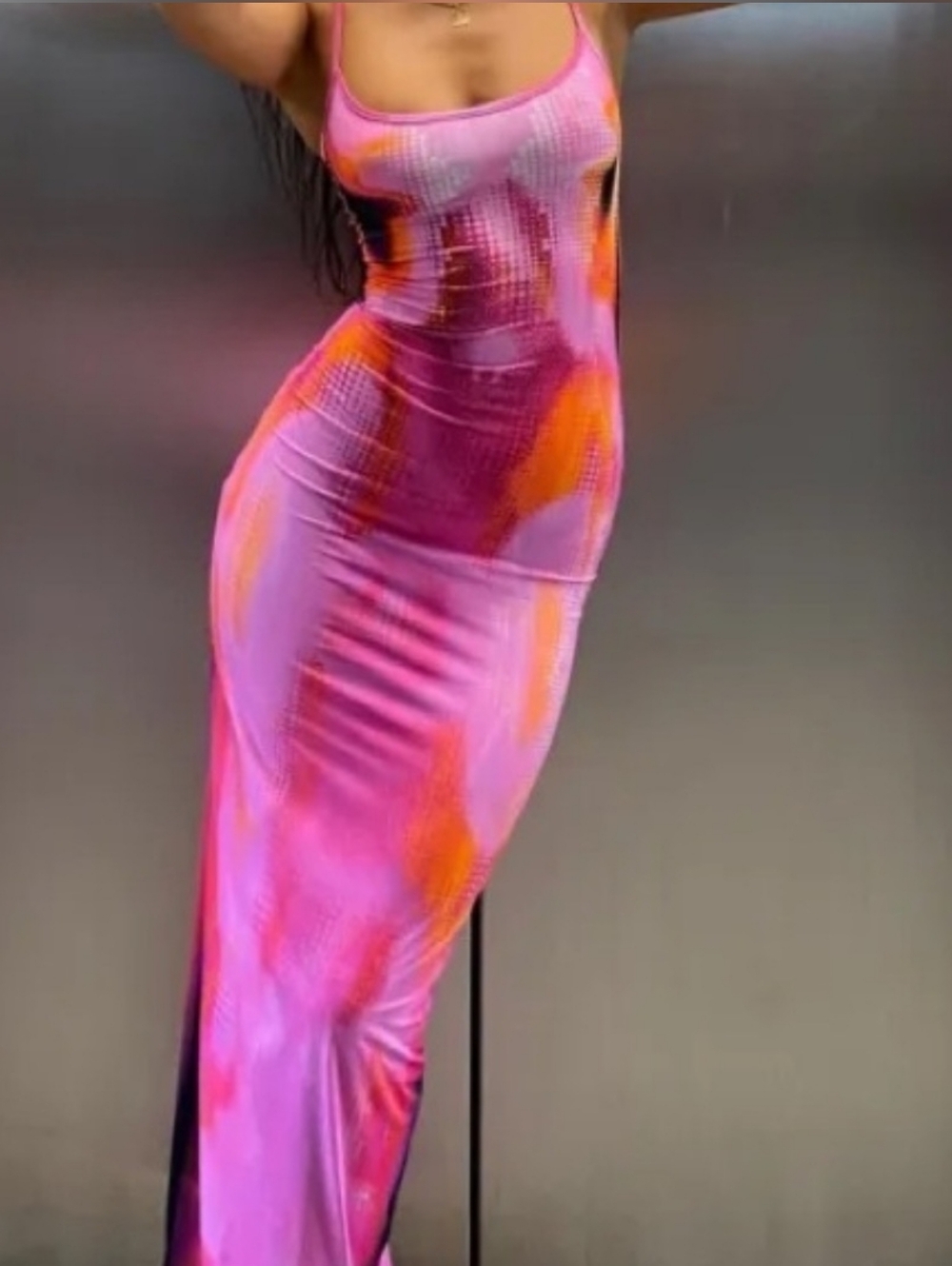 White Fox Feeling The Heat Maxi Dress - Small